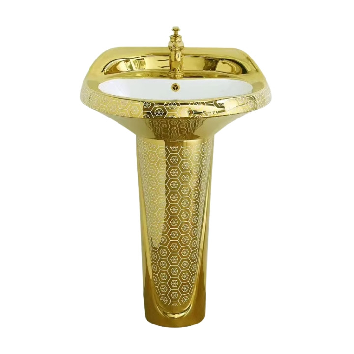 2293G-A LUXURIOUS DECORATIVE PEDESTAL BASIN