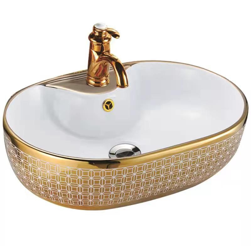 ART COUNTER TOP BASIN GOLDEN 932G-1