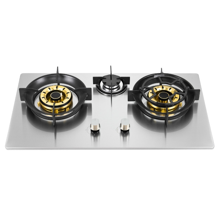 CROWN PLUS HIGH QUALITY STAINLESS STEEL BUILT IN GAS STOVE