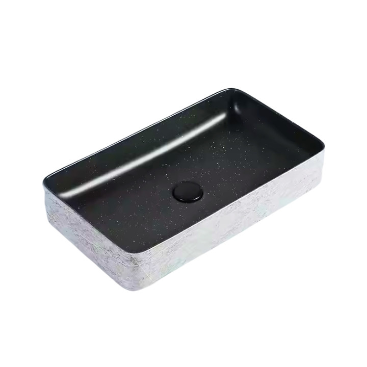 518M New colorful Decorative Counter Top Basin