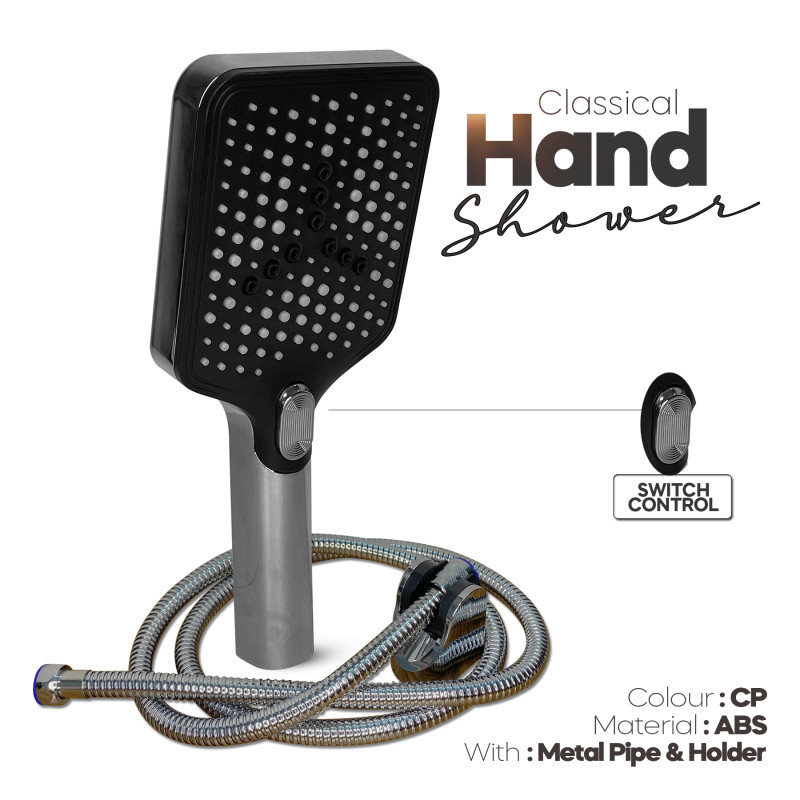 Classical High Pressure Hand Shower- ABS Body