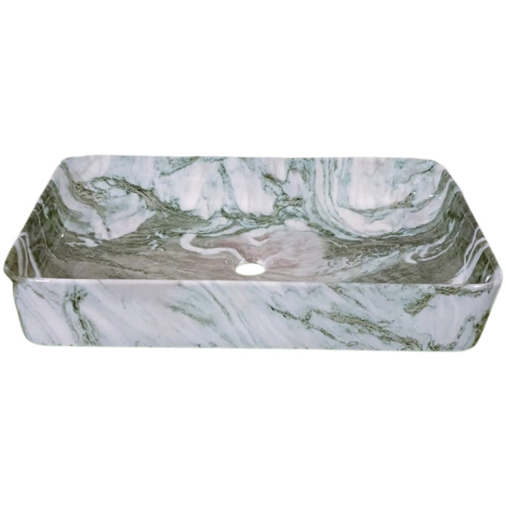 M518-1 New Colorful Marble Counter Top Basin