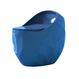 GD-2045 COLOR PEANUT SHAPE STANDARD DESIGN CERAMIC HIGH COMMODE