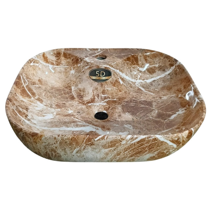 M502A-6 Premium Quality Marble Counter Top Basin