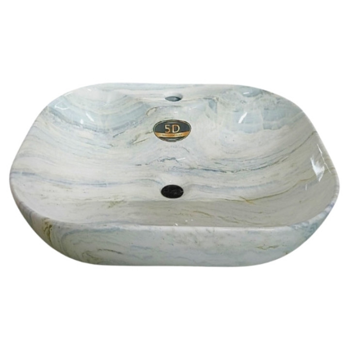 M502A-3 Premium Quality Marble Counter Top Basin