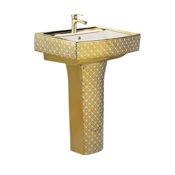 2032G LUXURIOUS DECORATIVE PEDESTAL BASIN