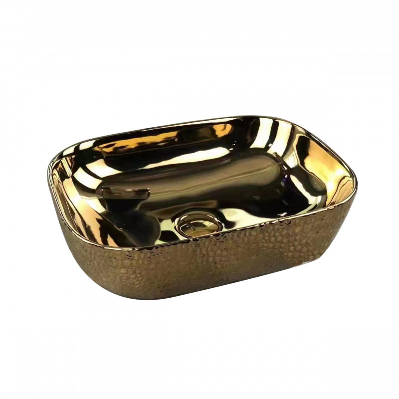 ART COUNTER TOP BASIN GOLDEN A513A