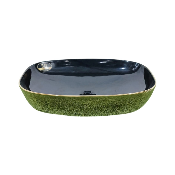 1009BG Golden Decorative Counter Top Basin