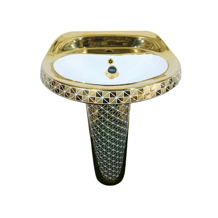 2293G-B LUXURIOUS DECORATIVE PEDESTAL BASIN