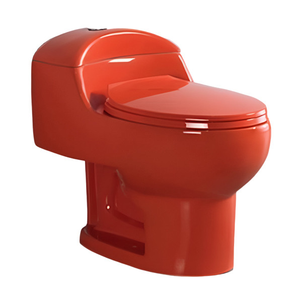 368-R COLOR CERAMIC HIGH COMMODE