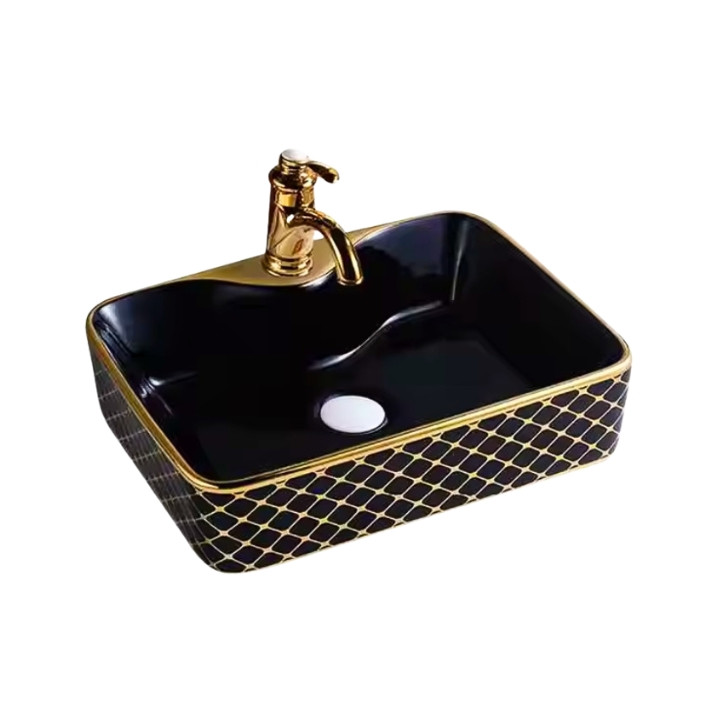 GB302A New colorful Decorative Counter Top Basin