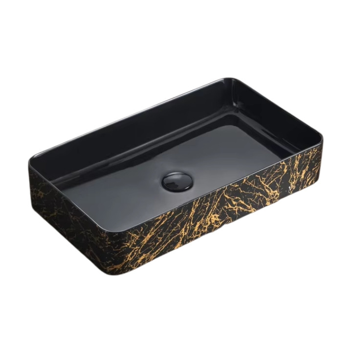 518-BG New colorful Decorative Counter Top Basin